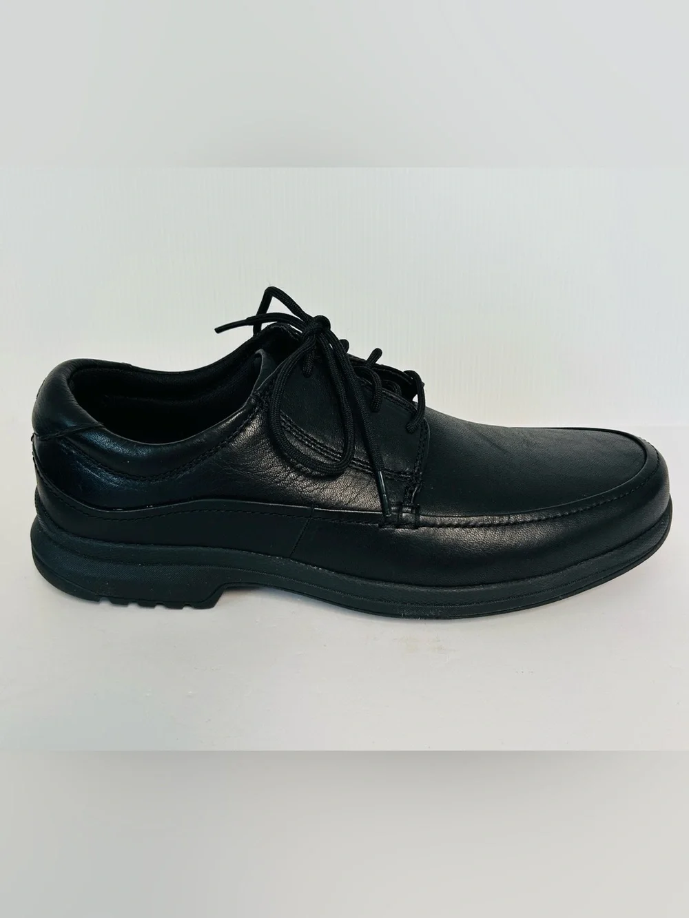 Rockport Leather NOS Adiprene by Adidas Webern Black Oxford Shoes Mens 11